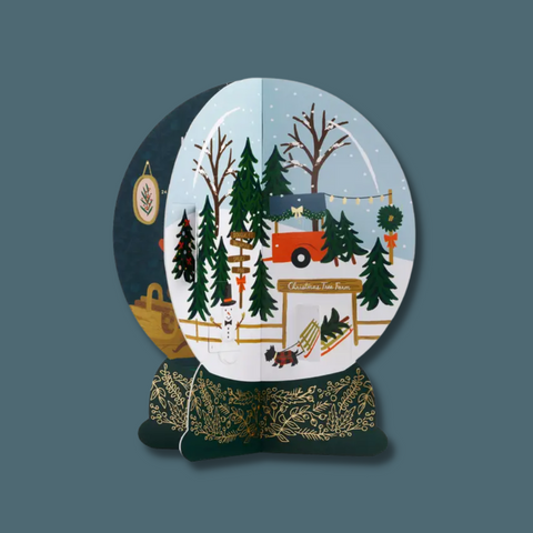 Snow Globe Advent Calendar