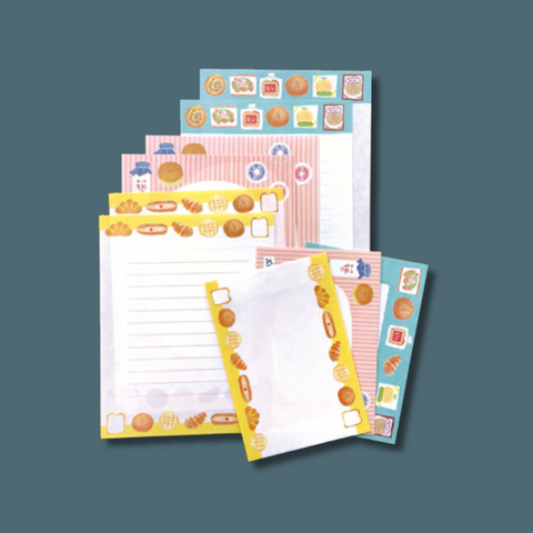 Retro Snack Bread Letter Set