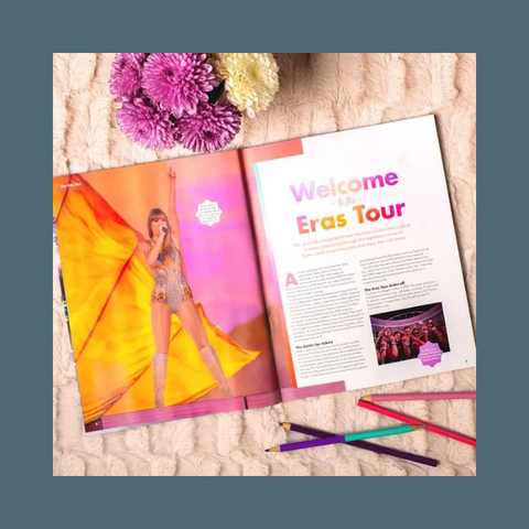 Taylor Swift Coloring And Activity Book: Tour Edition