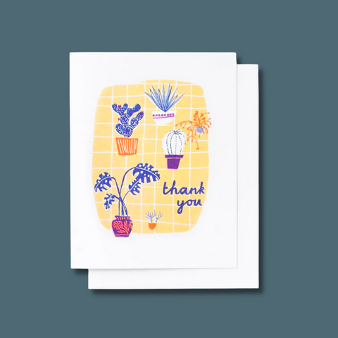 Houseplants on grid