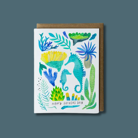 Seahorse Father's Day Card