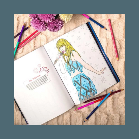 Taylor Swift Coloring And Activity Book: Tour Edition