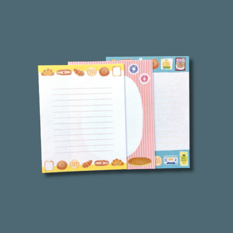 Retro Snack Bread Letter Set