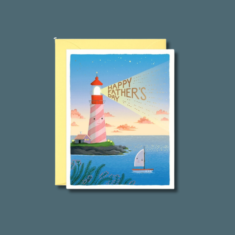 Father's Day Lighthouse Card
