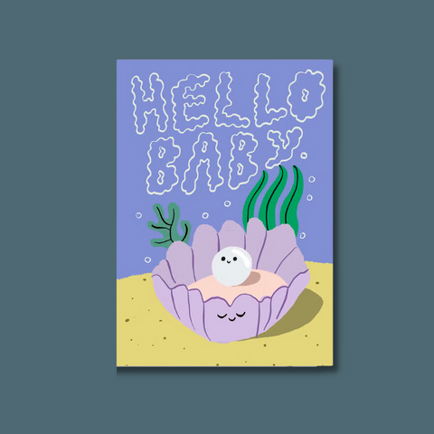 Oyster with a pearl child