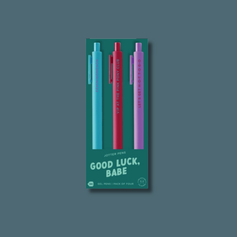 Good Luck Babe Jotter Set