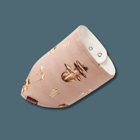 Mushroom Organic Cotton Kerchief Bib