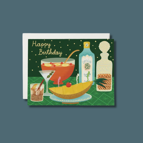 Boozy Birthday Card