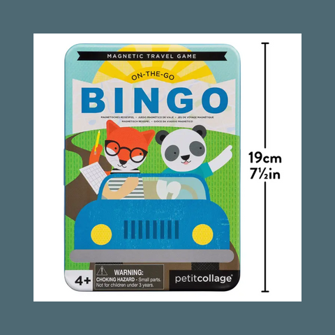 On-The-Go Bingo Magnetic Travel Game