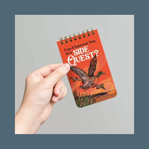 Can I Interest You In A Side Quest Notepad