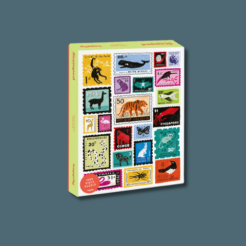 Animal Stamps Jigsaw Puzzle