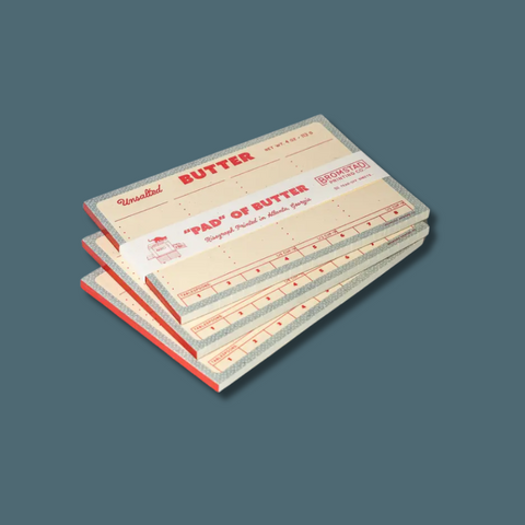 Butter Risograph Notepad