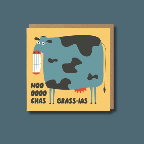 Moochas Grassias Card