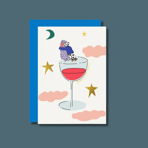 Cheers To You Mother's Day Card