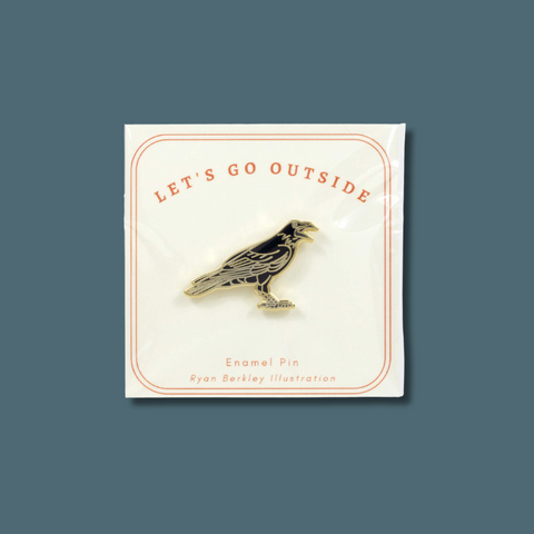 Crow Lapel Pin