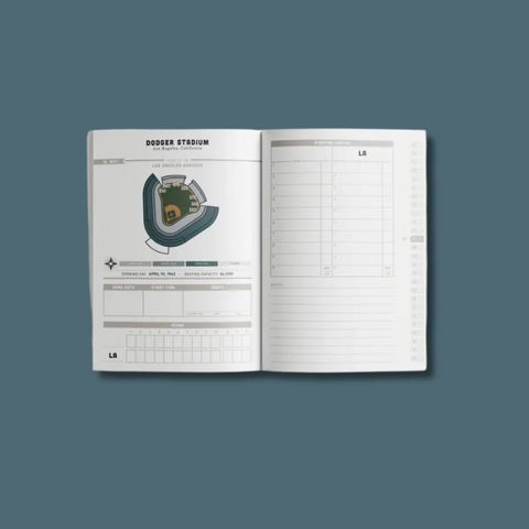 Major League Ballparks Logbook