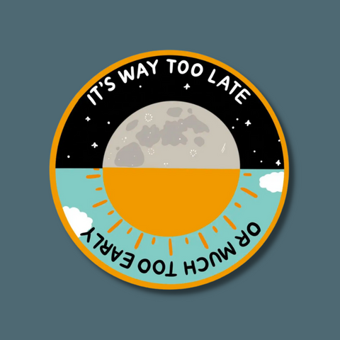 Half moon half sun