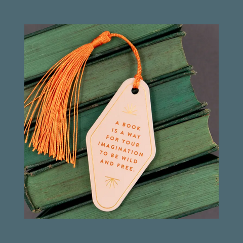 Your Imagination Vegan Leather Bookmark