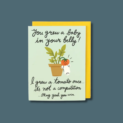 Tomato Baby Card