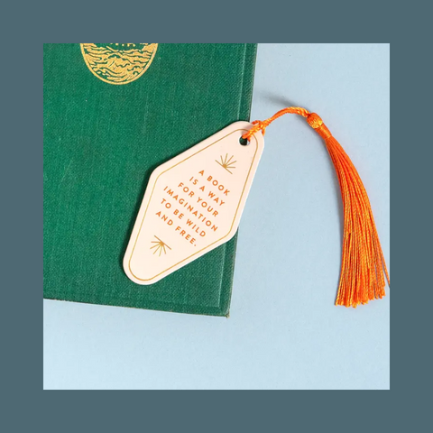 Your Imagination Vegan Leather Bookmark