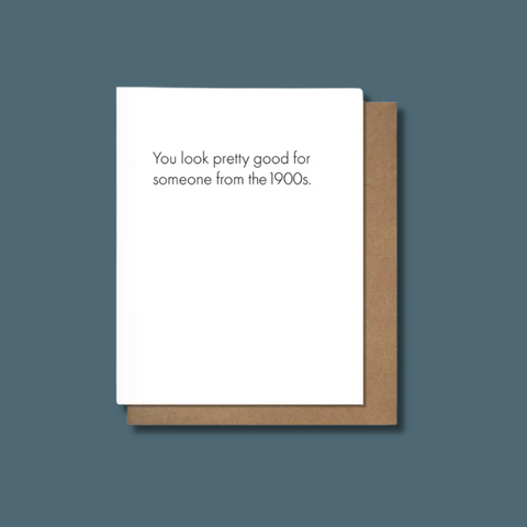 1900's Birthday Card