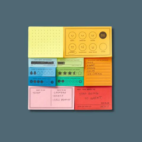 I've Got A Few Notes Tear-Off Notepad Set