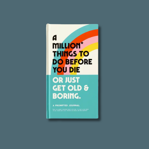 A Million Things To Do Before You Die Prompted Journal