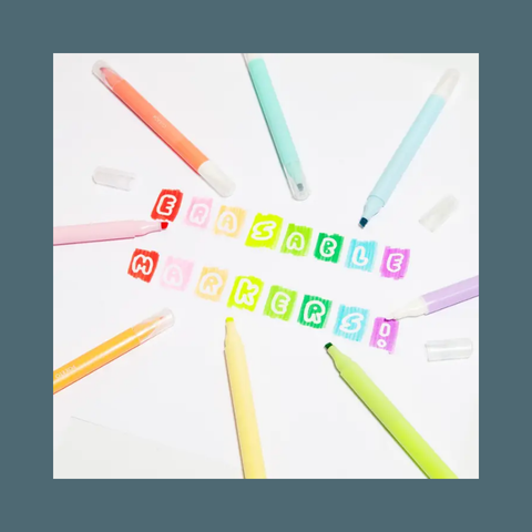 Aurora Erasable Markers Set