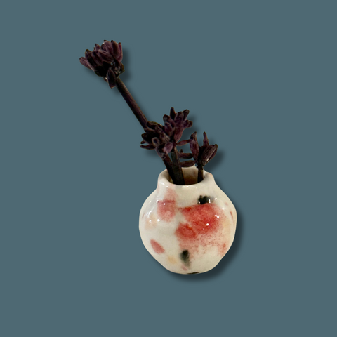 Handcrafted Porcelain Mini Vase