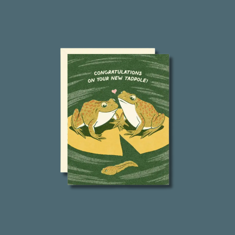 New Baby Tadpole Card