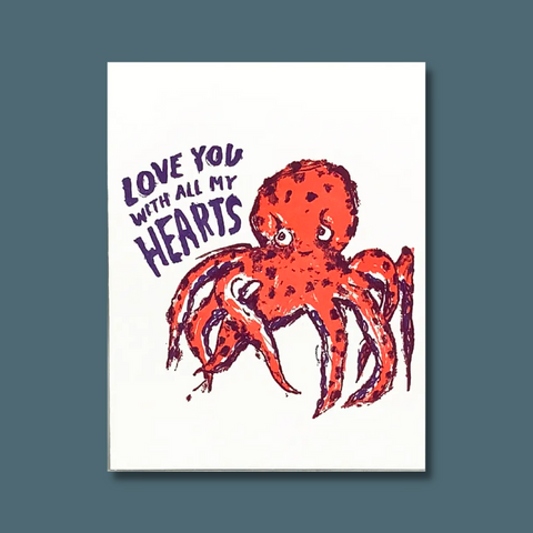 Red octopus