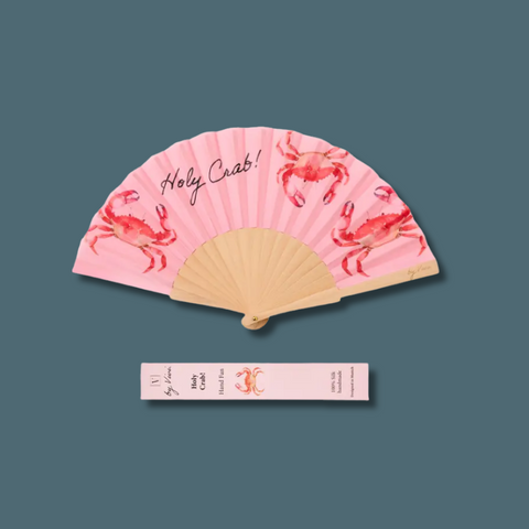 Holy Crab Handheld Fan