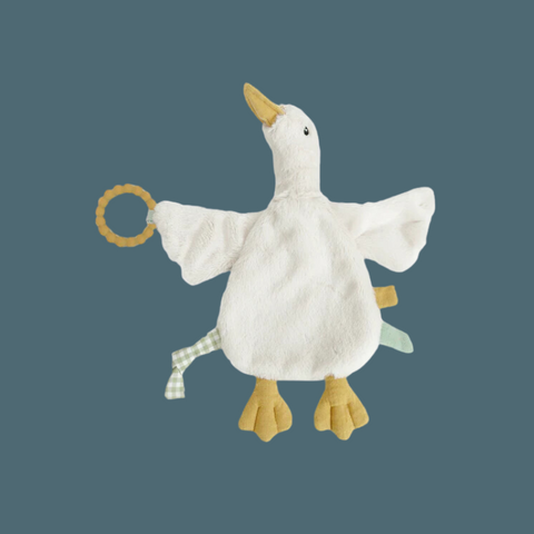 Pru The Goose Silicone Teether Activity Lovey