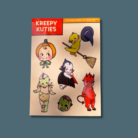 Kreepy Kewpie Kuties Sticker Sheet