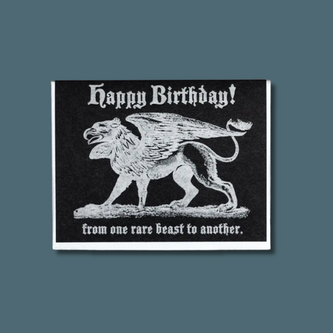 Birthday Beast Card