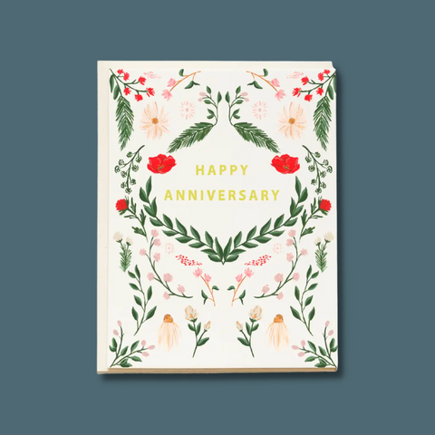Flowers and greenery