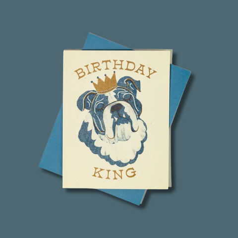 Birthday King Card