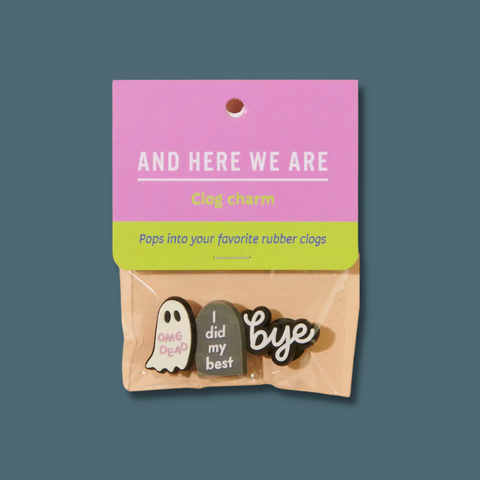Ghost, tombstone, and bye
