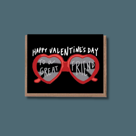 Friend Sunglasses Valentine's Day Card