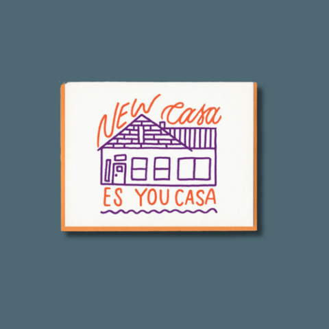Spanglish New Home Card