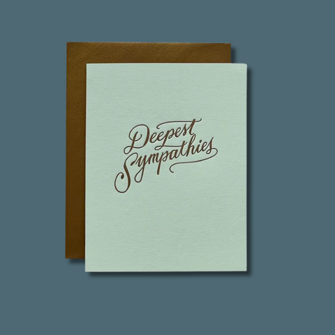 Deepest Sympathies Card