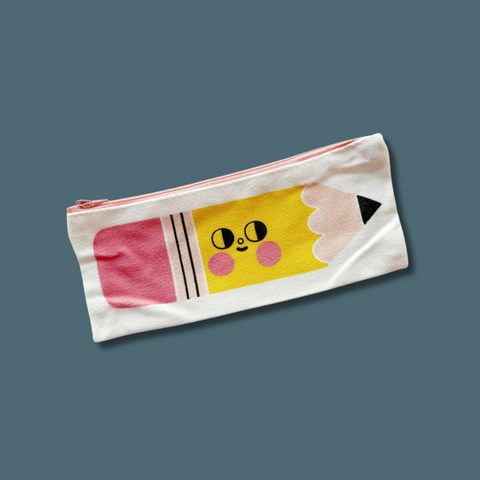 Pencil Pal Canvas Pouch