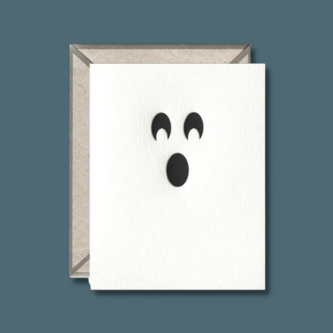 Ghostface on white