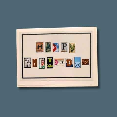 Happy Birthday Photograph Card