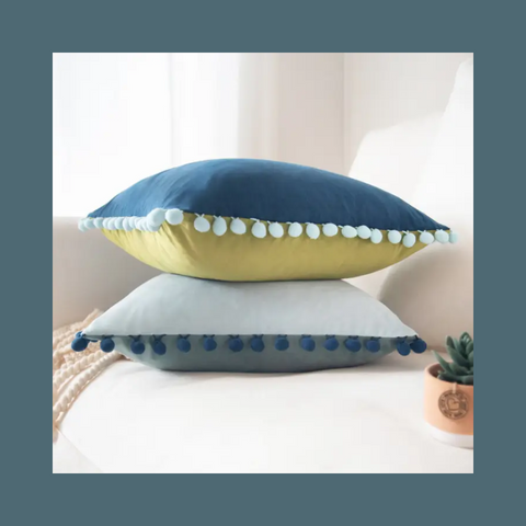 Calibri Pom Pillow