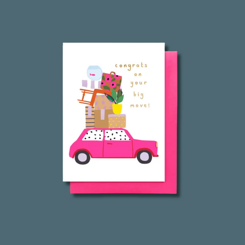 New Home Moving Card