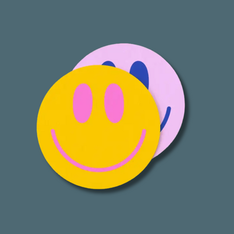 Smiley Face Coasters