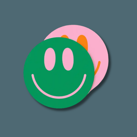 Smiley Face Coasters