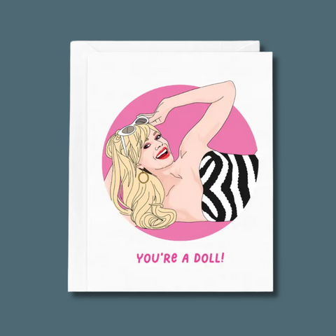 You're A Doll Card