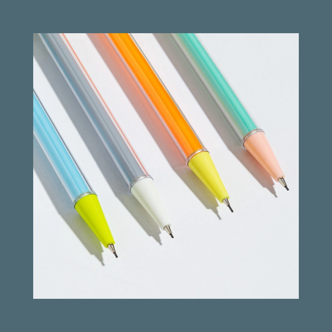 Colorblock Mechanical Pencil Set
